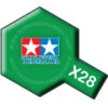 Tamiya 81028 - X28 Park Green 23ml