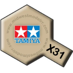 Tamiya 81031 - X31 Titanium Gold 23ml