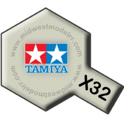 Tamiya 81032 - X32 Titanium Silver 23ml