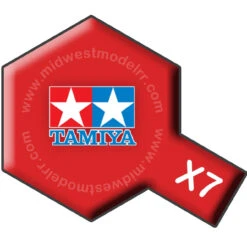 Tamiya 81007 - Acrylic X-7 Red - 23ml Bottle