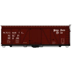 Accurail 81401 - 36' Fowler Wood Boxcar Nickel Plate Road (NKP) 97236 - HO Scale Kit