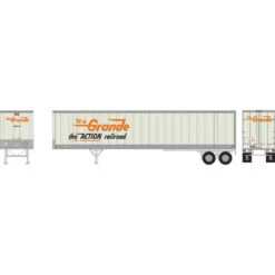 Athearn RTR 16098 - 45' Z-Van Trailer Rio Grande (RGTZ) 230086 - HO Scale