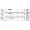 Athearn 17300 - 48' Container [3 Pack] Itel (ITLU) - N Scale