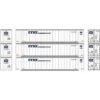 Athearn 17301 - 48' Container [3 Pack] Itel (ITLU) - N Scale -Vallejo Shop ath17301 57649.1660344730