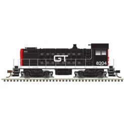 Atlas 10003833 - ALCO S-4 W/ DCC & Sound Grand Trunk Western (GTW) 8200 - HO Scale