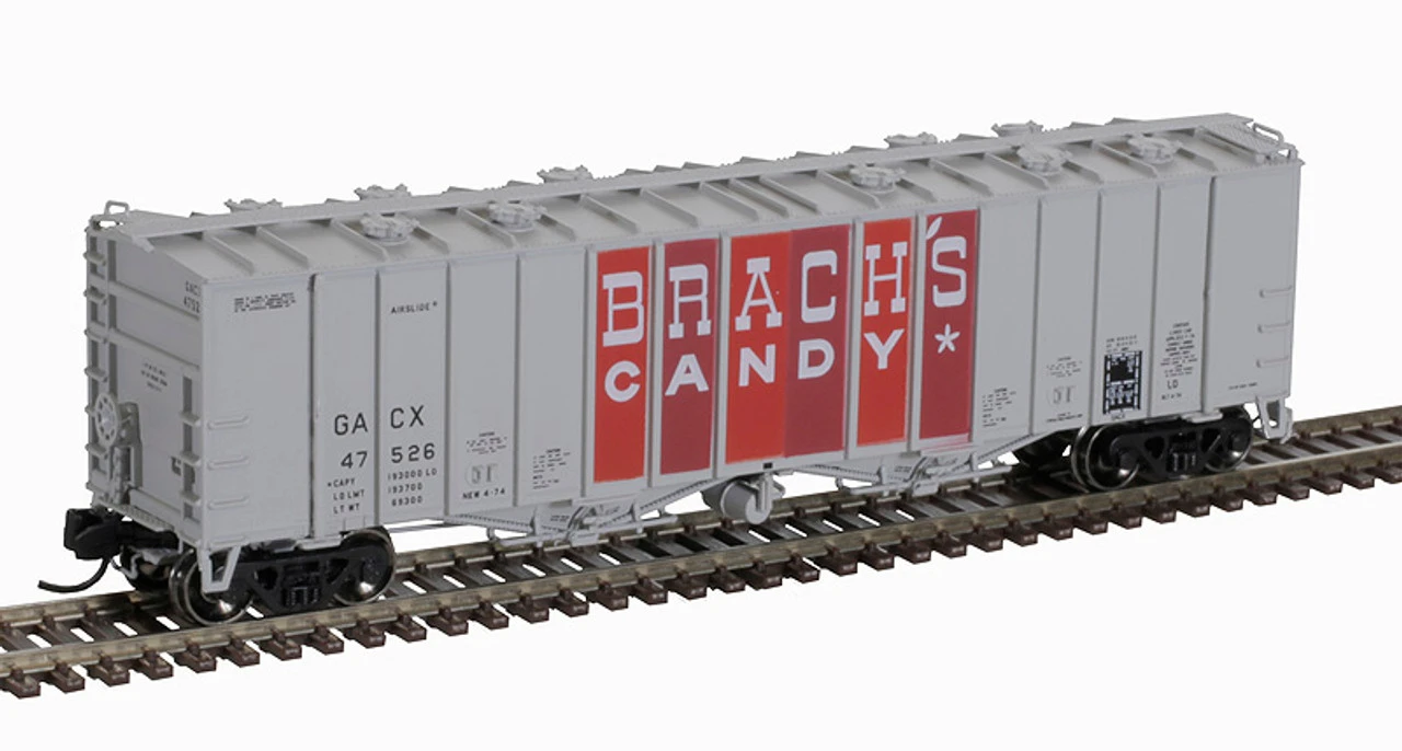 Atlas 50005809 - 4180 Airslide Covered Hopper General American (GACX) 47526 - N Scale 3 Atlas 50005809 - 4180 Airslide Covered Hopper General American (GACX) 47526 - N Scale