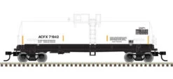 Atlas 50006149 - ACF 14,000-Gallon Kaolin Tank Car American Car & Foundry (ACFX) 71928 - N Scale