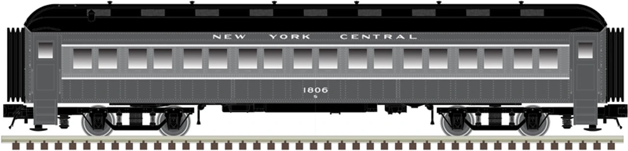 Atlas 50006233 - 60' Passenger Car New York Central (NYC) 1806 - N Scale 3 Atlas 50006233 - 60' Passenger Car New York Central (NYC) 1806 - N Scale