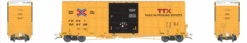 Aurora Miniatures 305006 - Gunderson 6276 50' Plate F Boxcar TTX (FBOX) 506553 - HO Scale