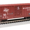 Bachmann 18255 - 40' Hi-Cube Outside-Braced Boxcar Milwaukee Road (MILW) 4603 - N Scale -Vallejo Shop bac18255 88945.1684417440