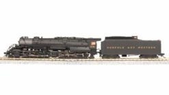 Broadway Limited 7221 - Y6B 2-8-8-2, 22I Tender W/ Paragon4 Sound/DC/DCC Norfolk & Western (NW) 2192 - N Scale