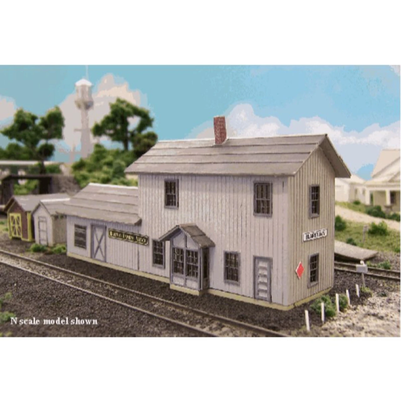 Blair Line 078 - Blairstown 2 Story Depot - N Scale Kit 3 Blair Line 078 - Blairstown 2 Story Depot - N Scale Kit