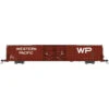 Bluford Shops 86681 - PS 86' Auto Parts Double Door Boxcar Western Pacific (WP) 86077 - N Scale -Vallejo Shop blu86680 89839.1674932525