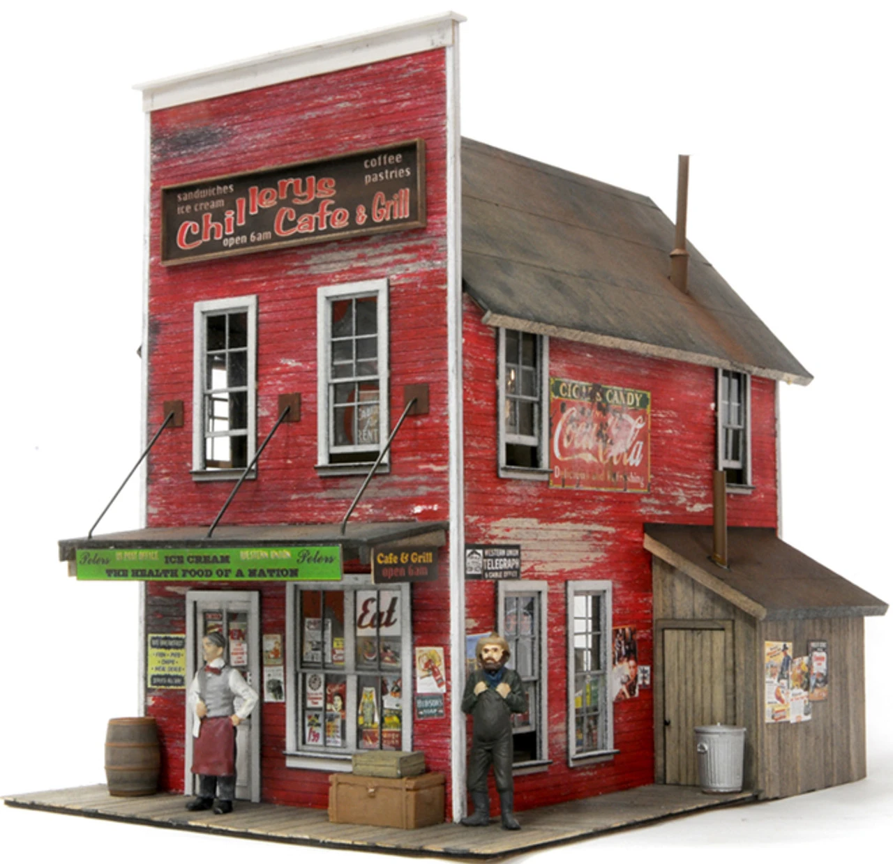 Banta Modelworks 2090 - Chillery's Cafe - HO Scale Kit 3 Banta Modelworks 2090 - Chillery's Cafe - HO Scale Kit
