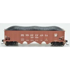 Bowser 38120 - H21 4-Bay Coal Hopper Pennsylvania (PRR) 189183 - N Scale