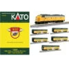 Kato 106-0046 - Passenger Train Starter Set Chicago & Northwestern (CNW) - N Scale -Vallejo Shop c1ae74d4kat106 0046 36017.1671412433