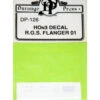 Durango Press 126 - RGS Drag Flanger #1 Decal - HO Scale Kit -Vallejo Shop drp126 74275.1671410972