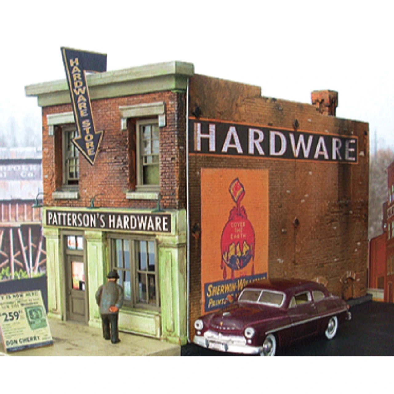 Downtown Deco 2011 - Patterson's Hardware - N Scale Kit 3 Downtown Deco 2011 - Patterson's Hardware - N Scale Kit