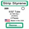 Evergreen 225 - Styrene Tube 5/32 Inch -Vallejo Shop evg225 98995.1671411064