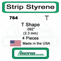 Evergreen 764 - Styrene Ts .092"