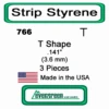 Evergreen 766 - Styrene Ts .141" -Vallejo Shop evg766 45374.1671411078