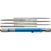 Excel 7001 Aluminum Handle W/ 6 Assorted Mini Files -Vallejo Shop exl70001 95459.1671411091