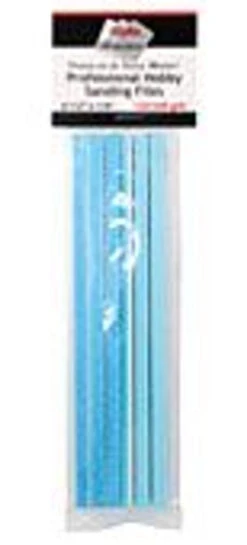 Alpha Abrasives 0309 - Professional Sanding File Pkg(12) - 1/4" .6cm - Medium