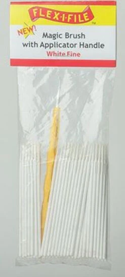 Flex-i-File M930001B - Magic Brush Bulk Pack - Fine (white) Pkg(100)