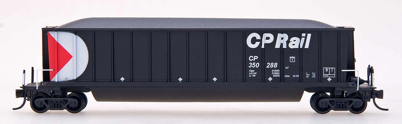 InterMountain 67101-92 - Bathtub Coal Gondola - (Multimark Black) Canadian Pacific (CP) 350371 - N Scale 3 InterMountain 67101-92 - Bathtub Coal Gondola - (Multimark Black) Canadian Pacific (CP) 350371 - N Scale