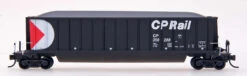 InterMountain 67101-87 - Bathtub Coal Gondola - (Multimark Black) Canadian Pacific (CP) 350128 - N Scale