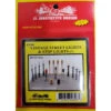 JL Innovative 346 - Vintage Street Lights & Stop Lights (17) - HO Scale -Vallejo Shop jli346 94601.1674343362