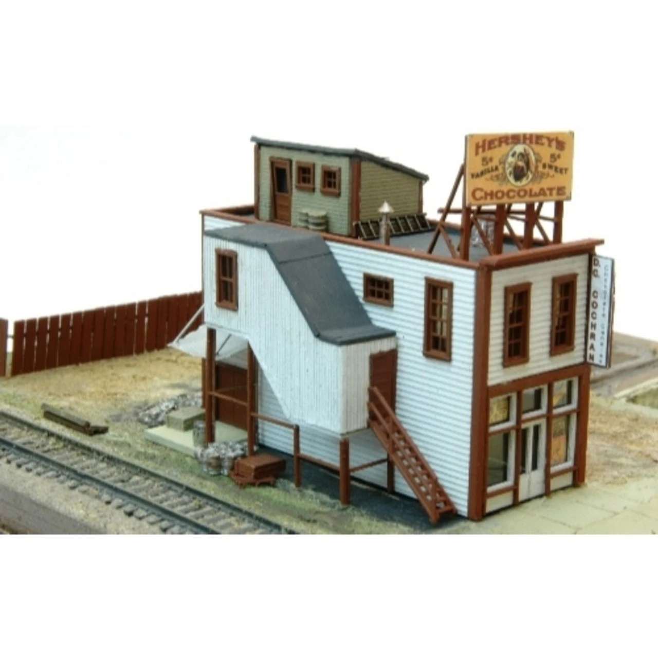 JL Innovative 470 - D.C. Cochran Confectionary - N Scale Kit 3 JL Innovative 470 - D.C. Cochran Confectionary - N Scale Kit