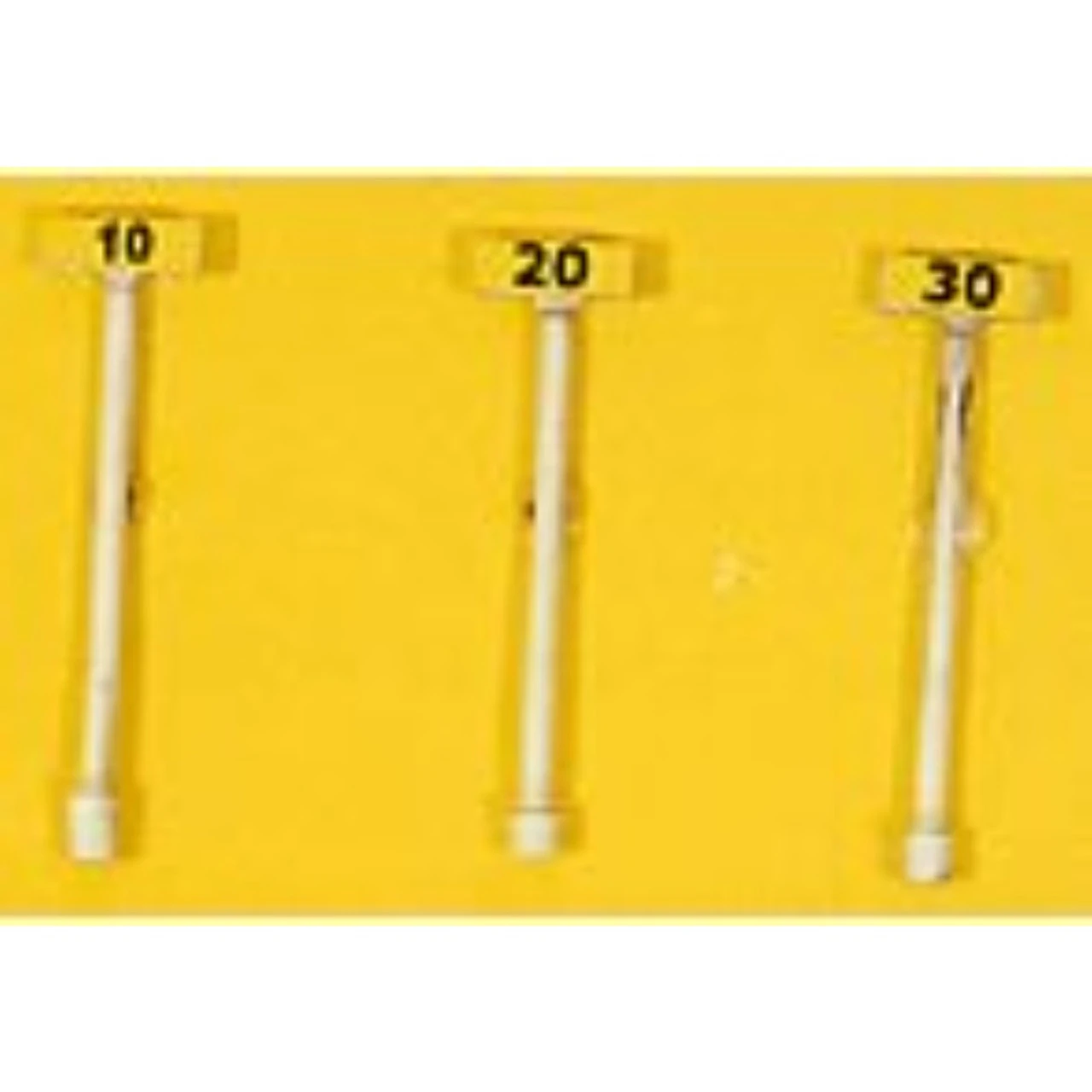 JL Innovative 841 - Slow Speed Signs/Rectangle Style (3) - HO Scale 3 JL Innovative 841 - Slow Speed Signs/Rectangle Style (3) - HO Scale