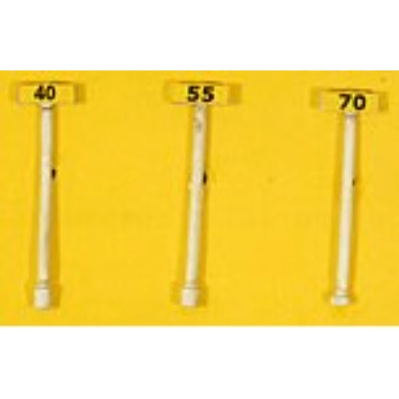 JL Innovative 842 - High Speed Signs/Rectangle Style (3) - HO Scale 3 JL Innovative 842 - High Speed Signs/Rectangle Style (3) - HO Scale