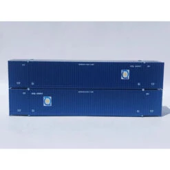 Jacksonville Terminal Co 537073 - 53' 8-55-8 Corrugated 2-vent Sides, "Going Places" Logo, Set 2 Florida East Coast (XFEU) 668003, 668361 - N Scale