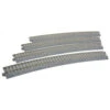 Kato 2-241 - Superelevated Curve Track W/ Concrete Ties [4 Pcs] - HO Scale -Vallejo Shop kat2 241 99929.1671411412