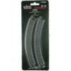 Kato 20-170 - 216mm (8 9/16") Radius 45º Curve Track [4 Pcs] - N Scale -Vallejo Shop kat20 170 46430.1671411419