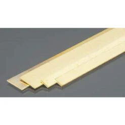 K&S Precision Metal 5078 - Bendable Brass Strips .032 X 1/4 & 1/2 X 12" Long