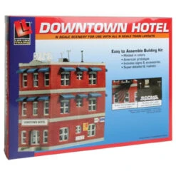 Life-Like 7482 - Downtown Hotel - N Scale Kit