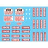 Lonestar Model 12023 - Company Decal Accessory Pack - C&H Transportation - HO Scale -Vallejo Shop lsm12023 01121.1671411438