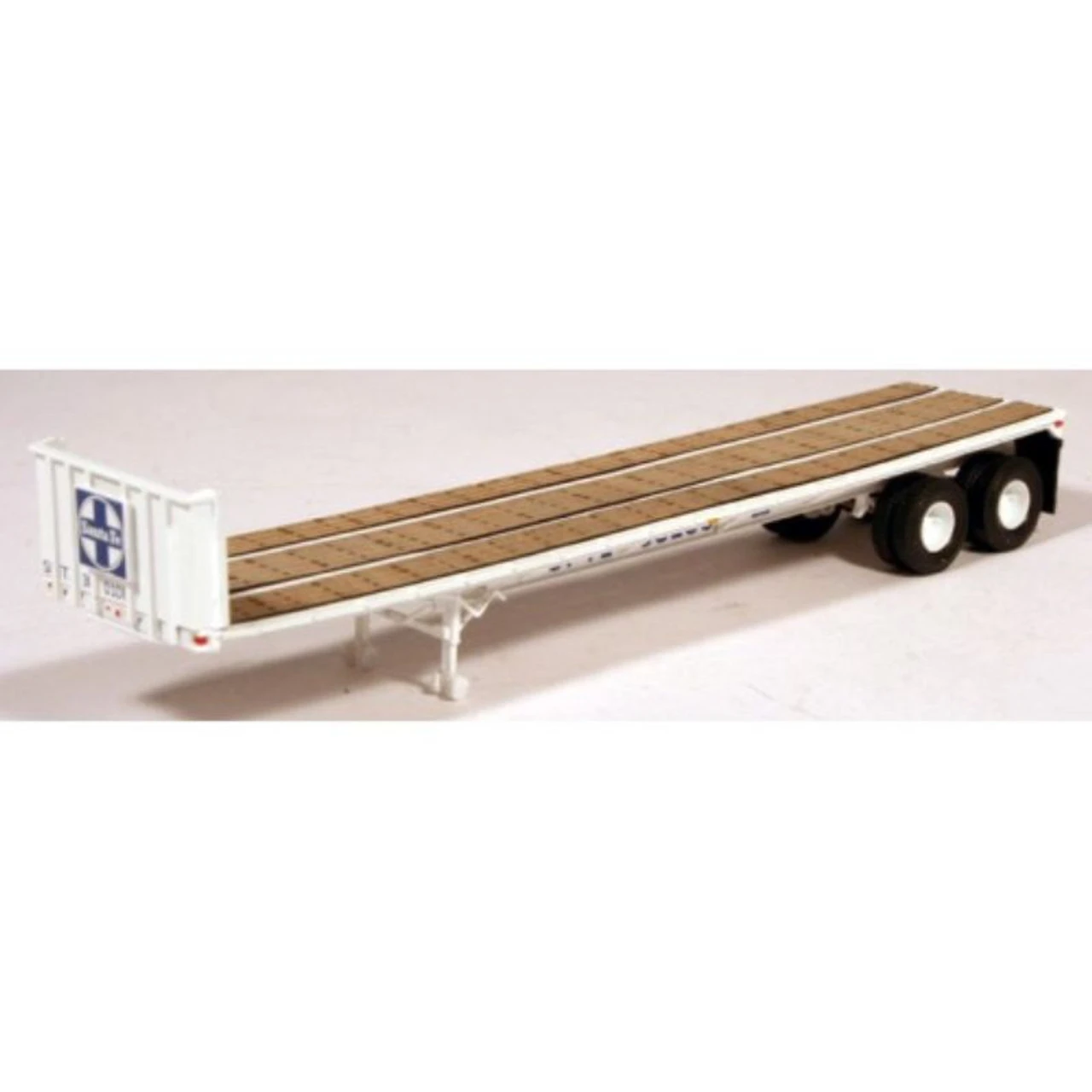 Lonestar Model 5013 - Trailmobile 40' Trailer Kit - Santa Fe (ATSF - White) - HO Scale Kit 3 Lonestar Model 5013 - Trailmobile 40' Trailer Kit - Santa Fe (ATSF - White) - HO Scale Kit