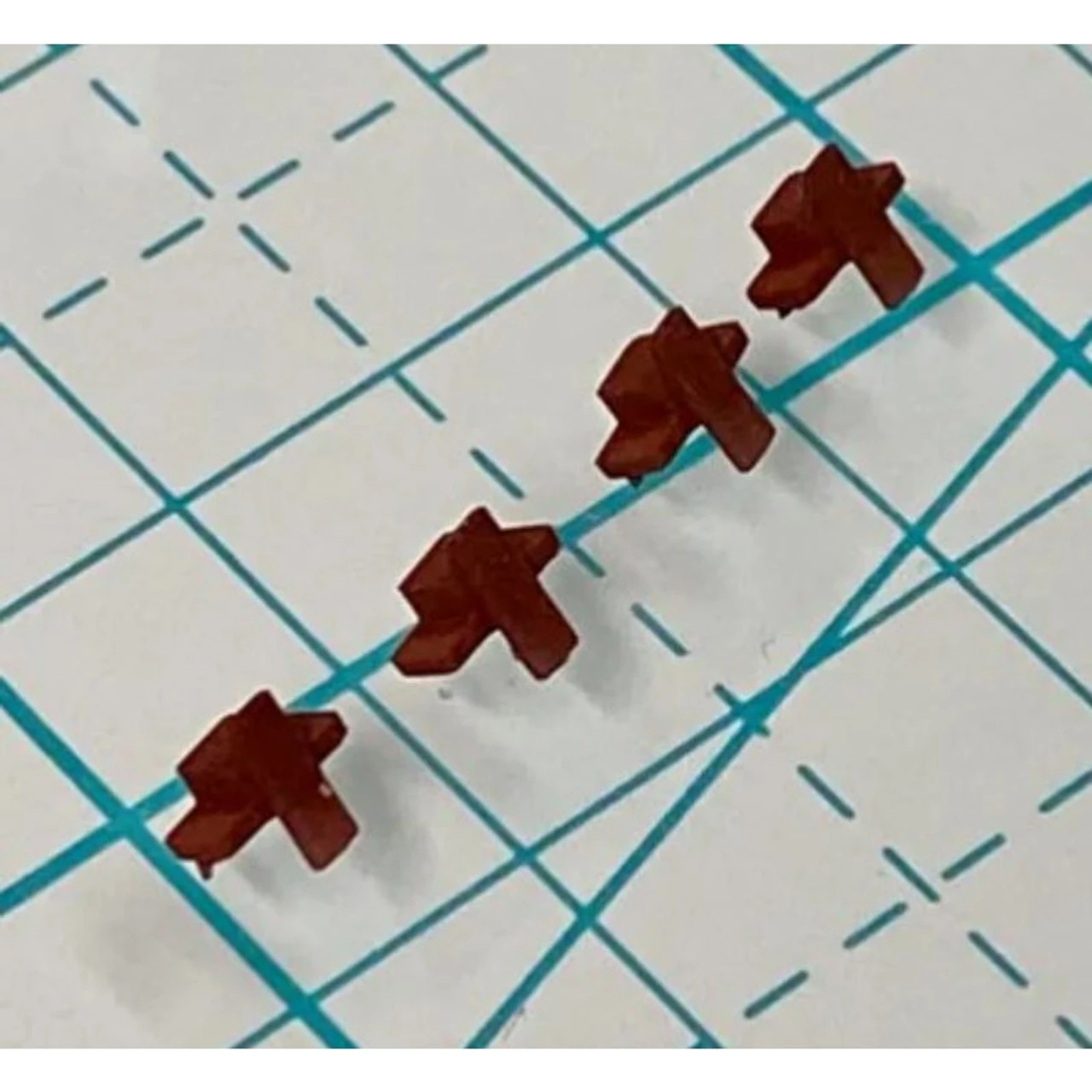 MACRail 890 - "Short" Type Locks - Pack Of 4 - HO Scale 3 MACRail 890 - "Short" Type Locks - Pack Of 4 - HO Scale