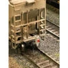 MACRail 904RT - End Of Train Device Regular Coupler 3 Pack - Gray - HO Scale -Vallejo Shop mac904RTa 17887.1671411455
