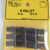 Micro Engineering 80-144 - Pallet 24pcs - N Scale 2 Micro Engineering 80-144 - Pallet 24pcs - N Scale -Vallejo Shop me80144 26228.1680631100