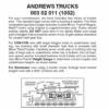 Micro-Trains 00302011 - Andrews Trucks With Short Extension Couplers (1052) 1 Pair -Vallejo Shop mtl00302011 59441.1645223568