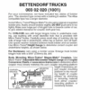 Micro-Trains 00302020 - Bettendorf Trucks Without Couplers (1001) 1 Pair