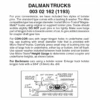 Micro-Trains 00302162 - Dalman Trucks With Medium Extension Couplers (1193) 1 Pair -Vallejo Shop mtl00302162 60931.1645223575