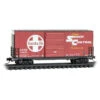 Micro-Trains Line 10100051 - 50' Hy-Cube Box Car, Single Door Atchison, Topeka And Santa Fe (ATSF) 14032 - N Scale -Vallejo Shop mtl10100051 84960.1673467626