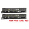 Micro-Trains Line 99302213 - 12-1 Heavyweight Sleeper Car FOAM 2-PACK US Dept. Of The Interior 7, 10 - N Scale -Vallejo Shop mtl99302213 86150.1684881461