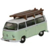 Oxford Diecast NVW007 - 1960s Volkswagen Passenger Van W/Surfboard Roof Rack - N Scale -Vallejo Shop oxfnvw007 38007.1645223687